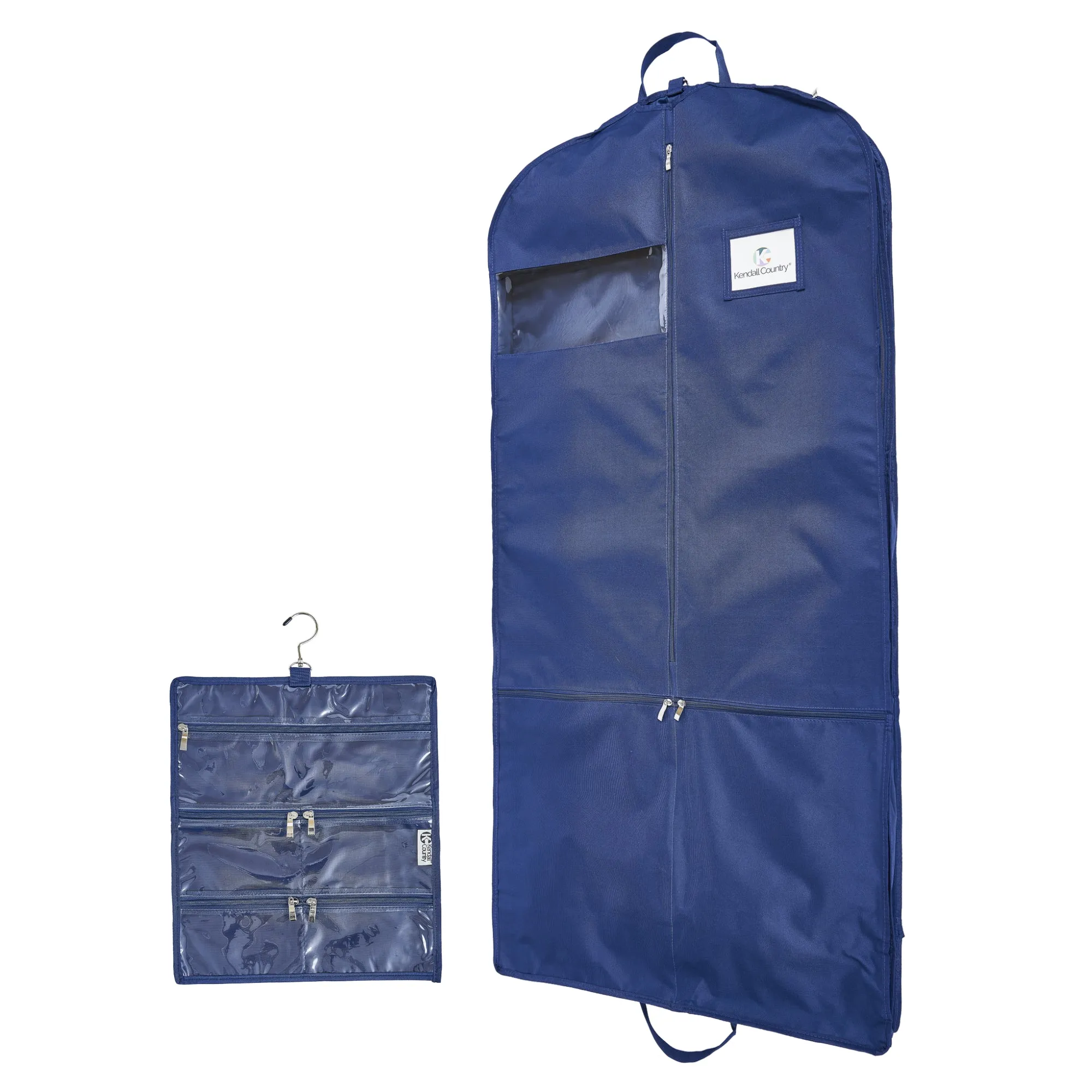 52" Waterproof Garment Bag with Accessory Bag - Midnight Blue