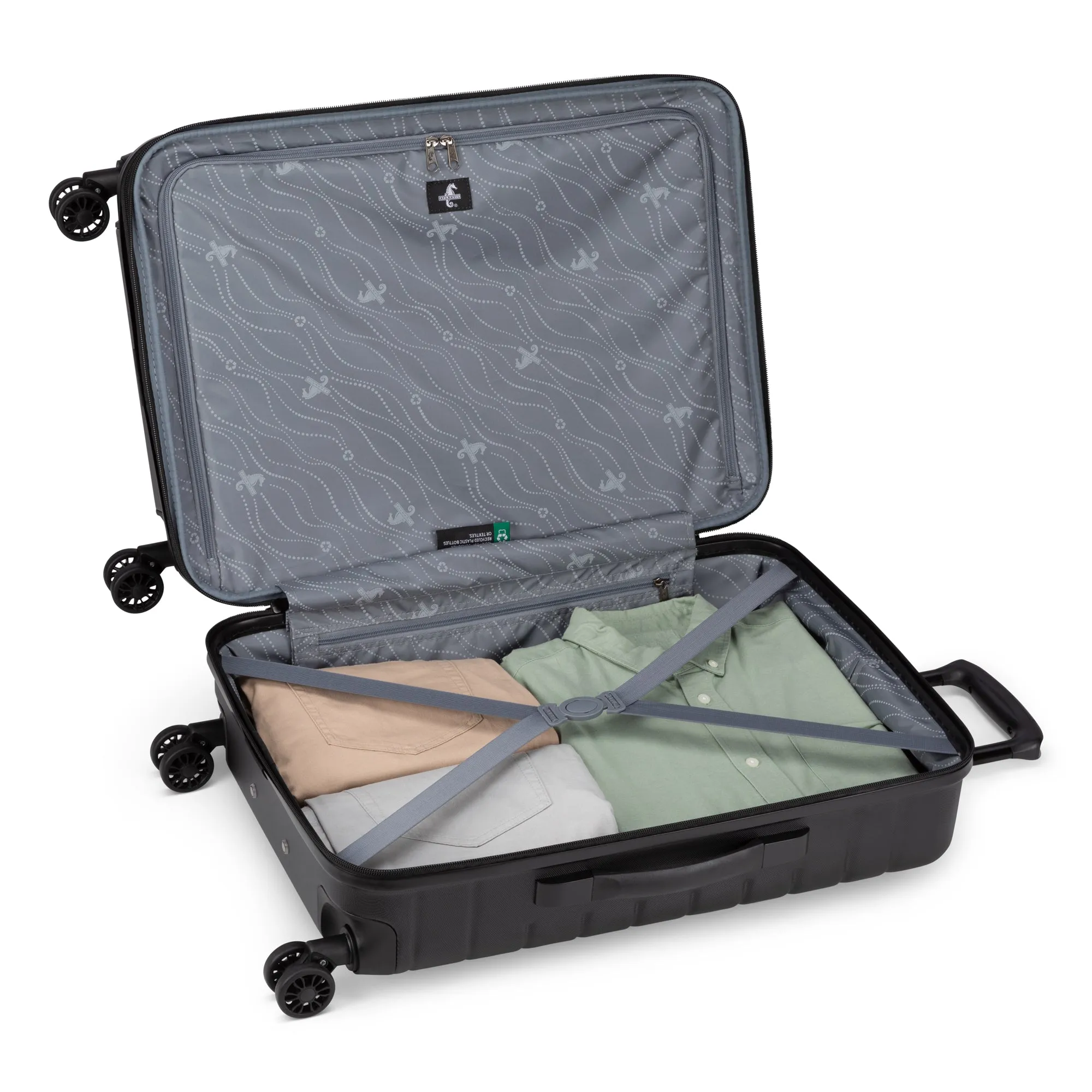 Atlantic Riptide Spinner Carry-On Luggage