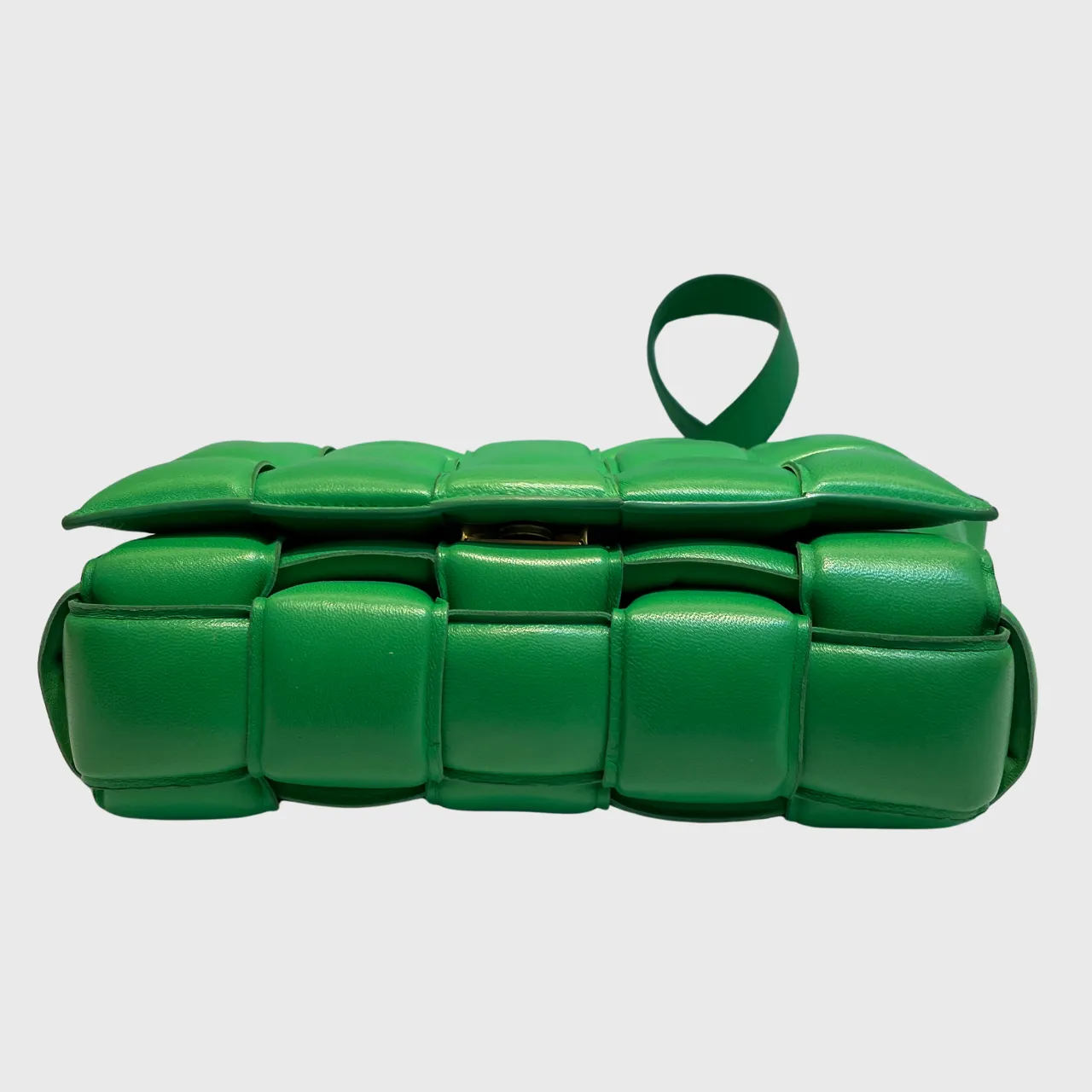 Bottega Veneta Padded Cassette Bag Green GHW