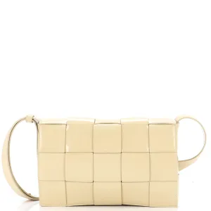 Cassette Crossbody Bag Maxi Intrecciato Patent