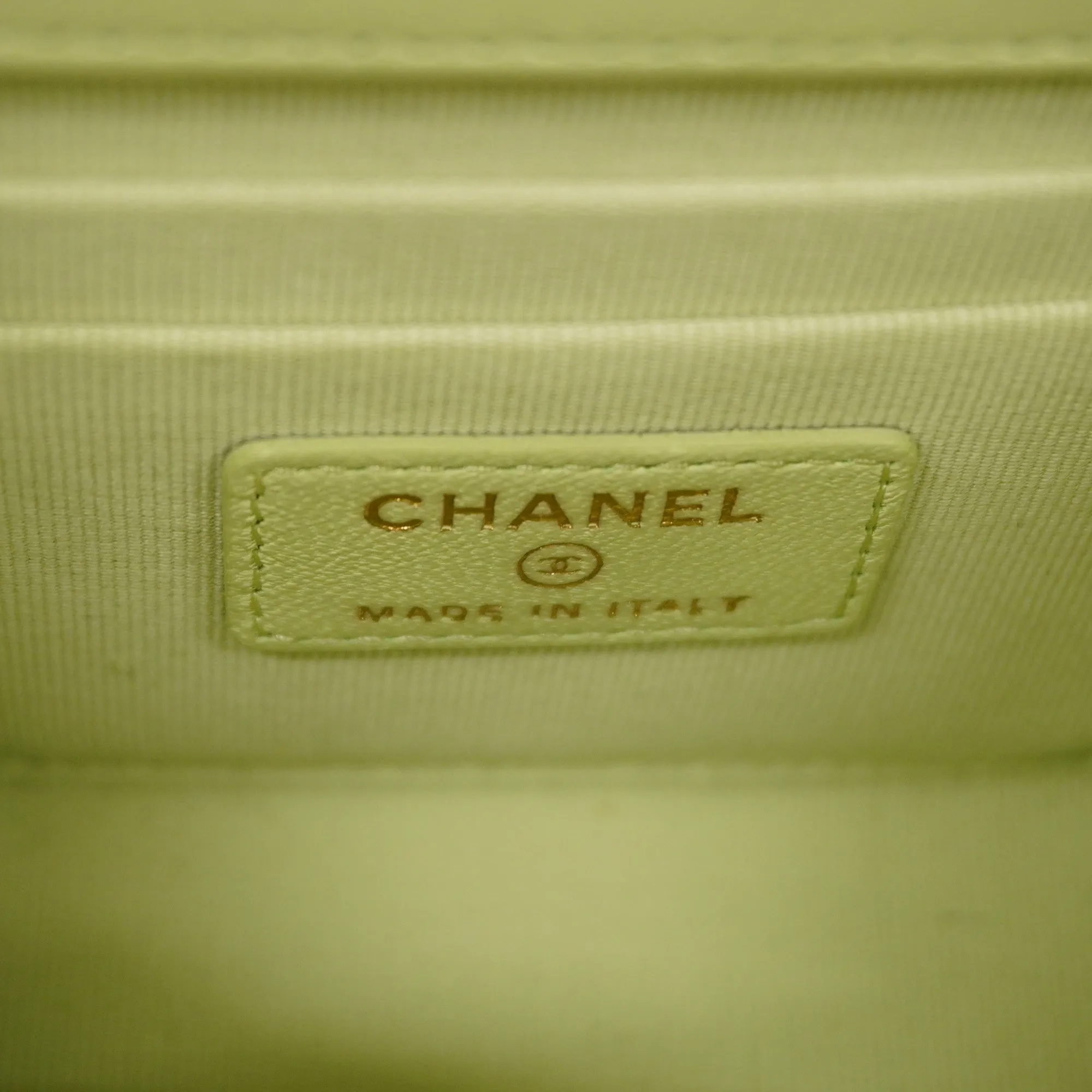 CHANEL  Matelasse Chain Shoulder Lambskin Women's Leather Shoulder Bag