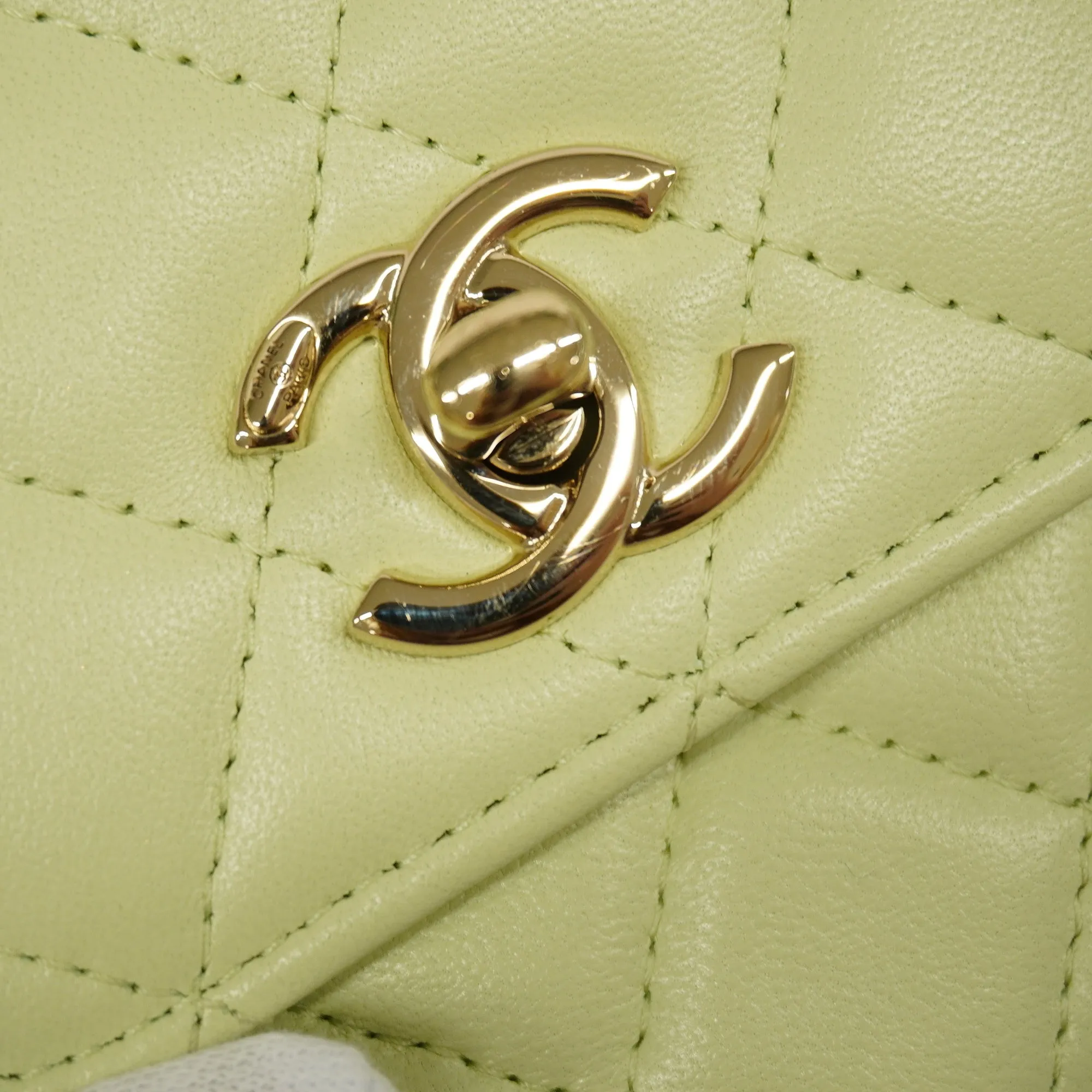 CHANEL  Matelasse Chain Shoulder Lambskin Women's Leather Shoulder Bag