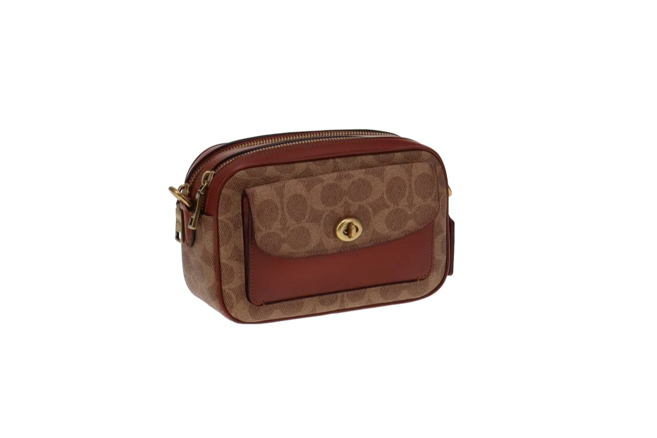 Coach Willow Camera Bag In Signature Canvas