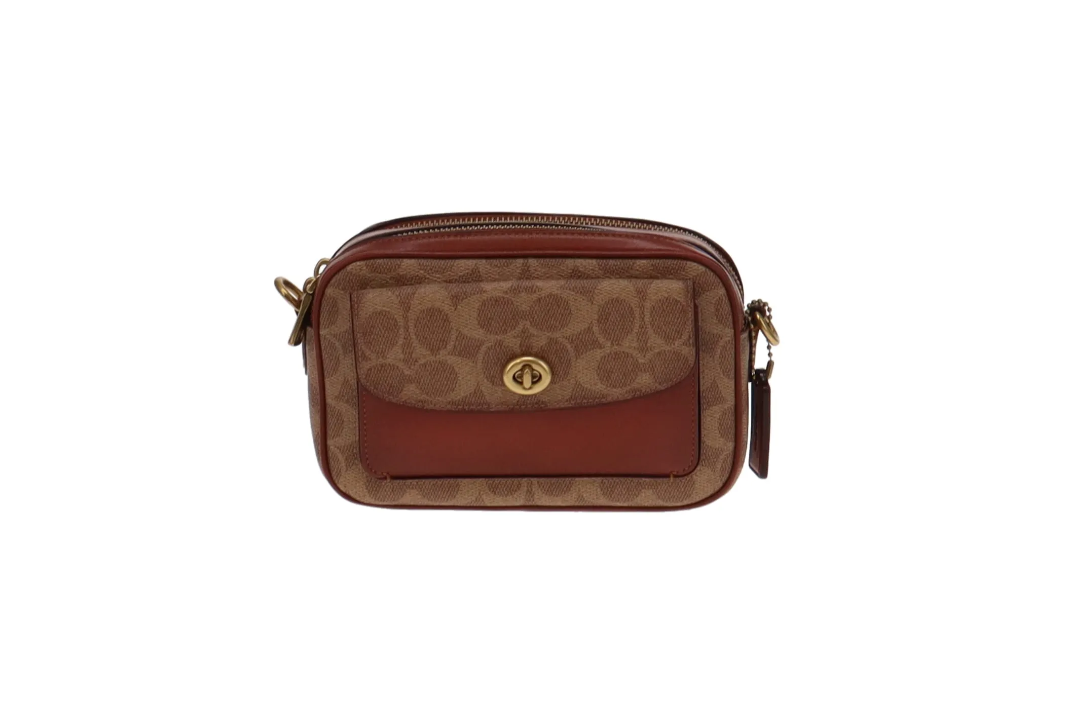 Coach Willow Camera Bag In Signature Canvas