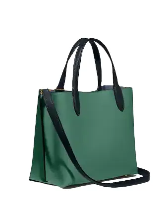 Coach Willow Tote 24 In Colorblock
