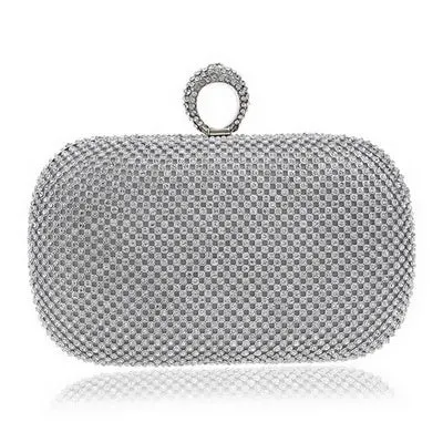 Evening Clutch Bags: Diamond-Studded Evening Bag with Chain, Shoulder Bag, Women's Handbags, Wallets, Evening Bag for Wedding