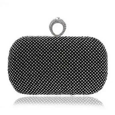 Evening Clutch Bags: Diamond-Studded Evening Bag with Chain, Shoulder Bag, Women's Handbags, Wallets, Evening Bag for Wedding