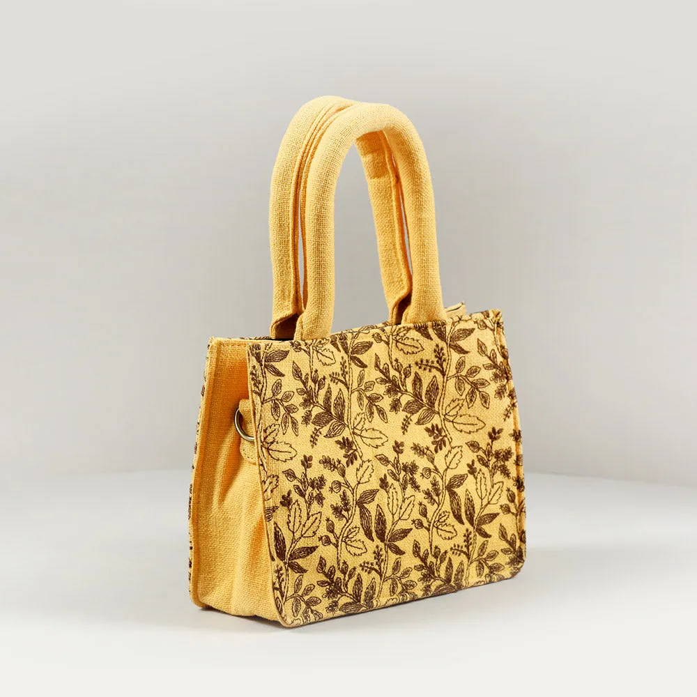 Fire light floral small box bag
