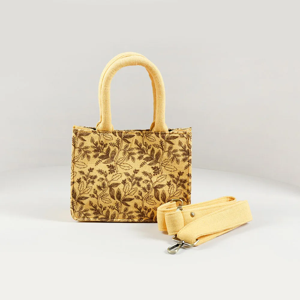 Fire light floral small box bag