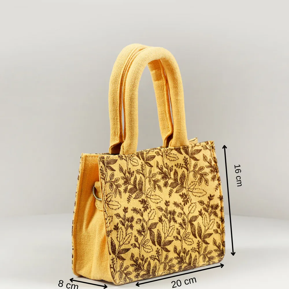 Fire light floral small box bag