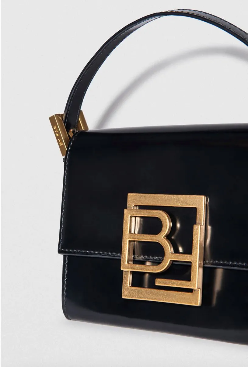 FRAN BOX SHAPE LEATHER BAG