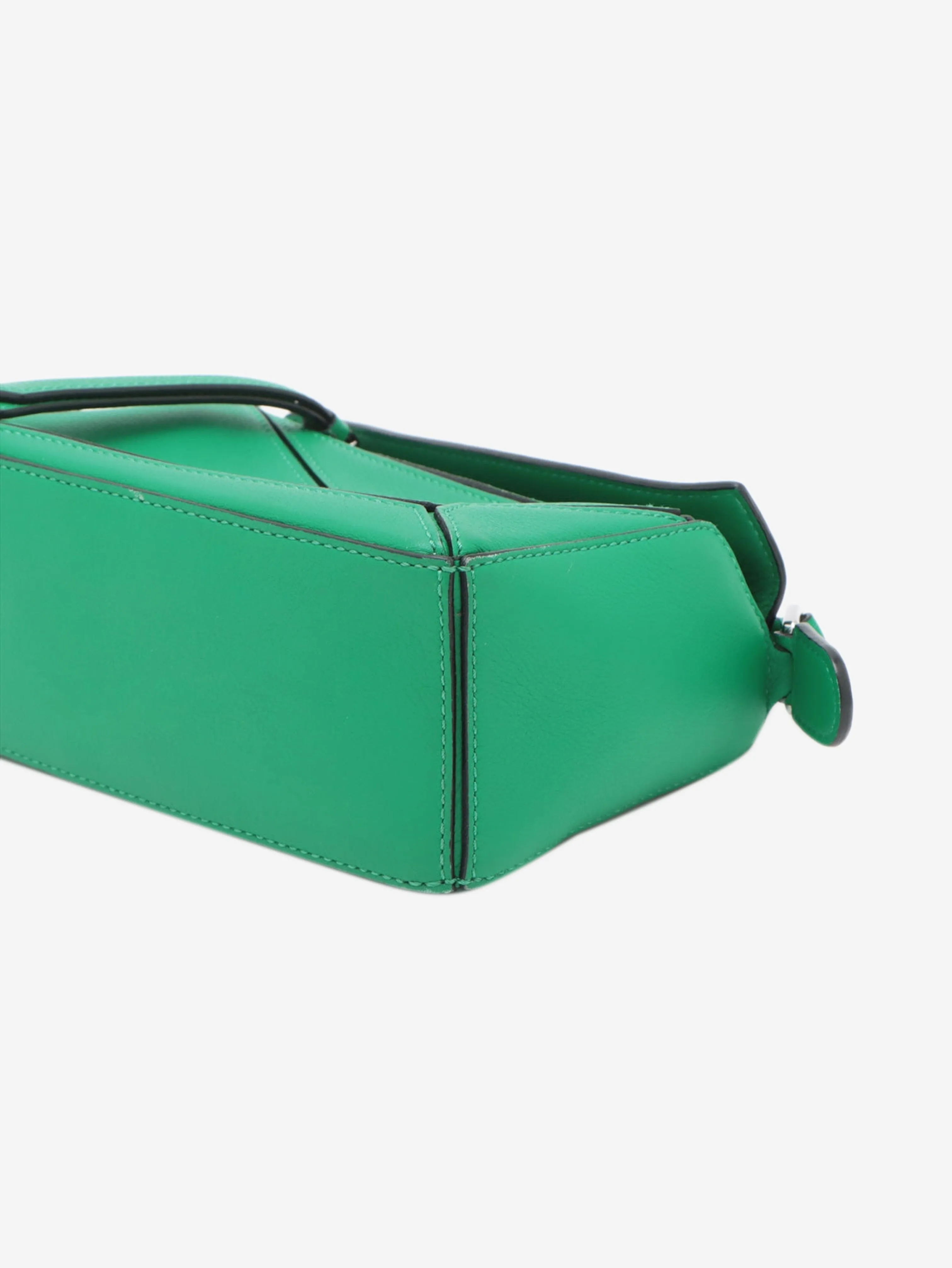 Green mini Puzzle bag