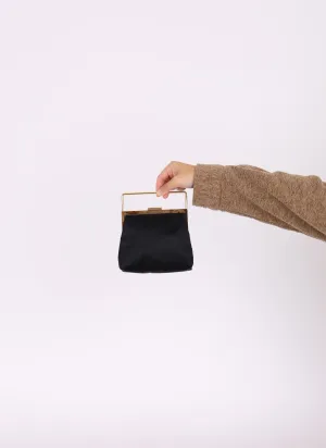 Gucci Satin Frame Handle Mini Bag