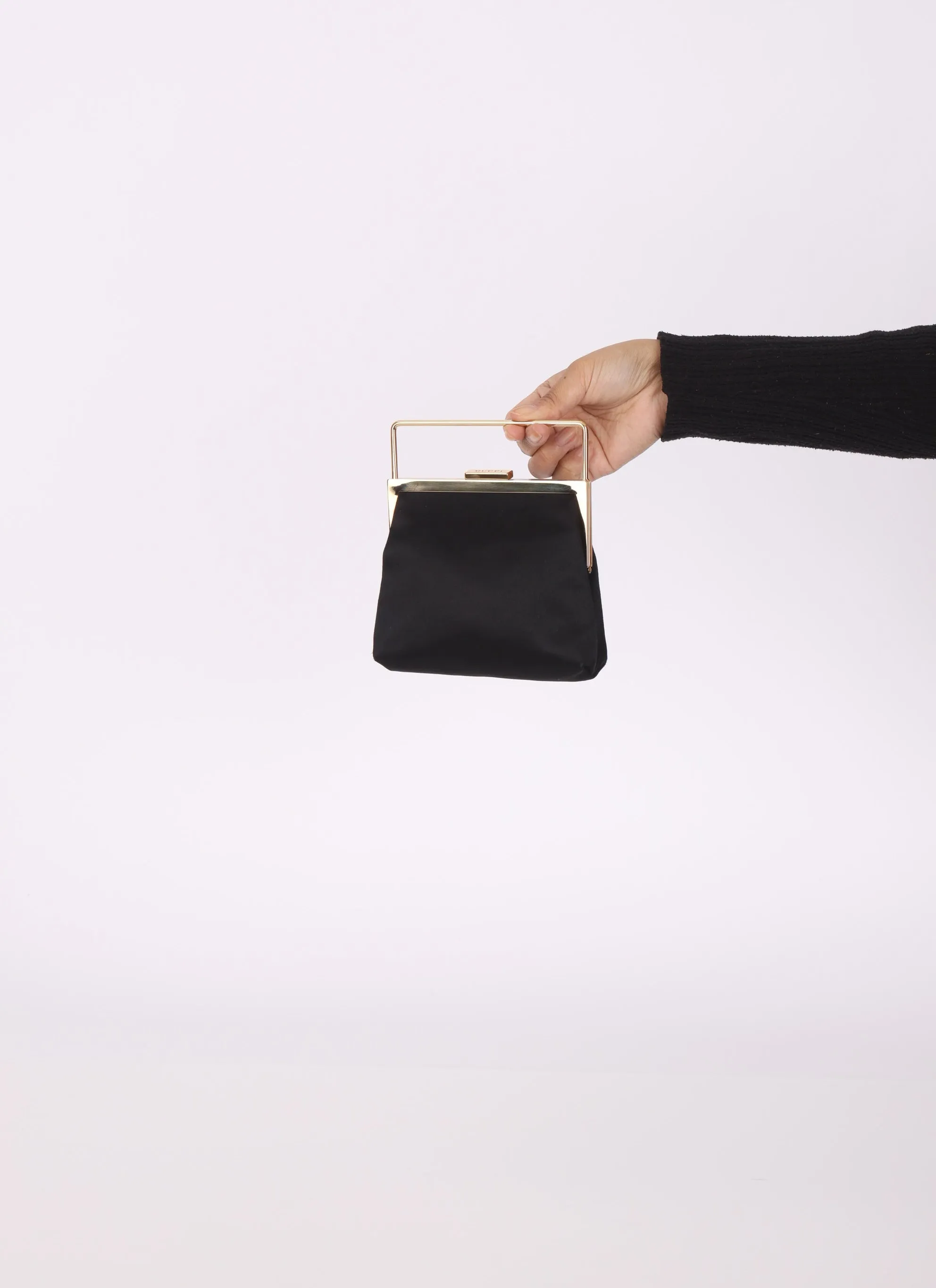 Gucci Satin Mini Frame Bag
