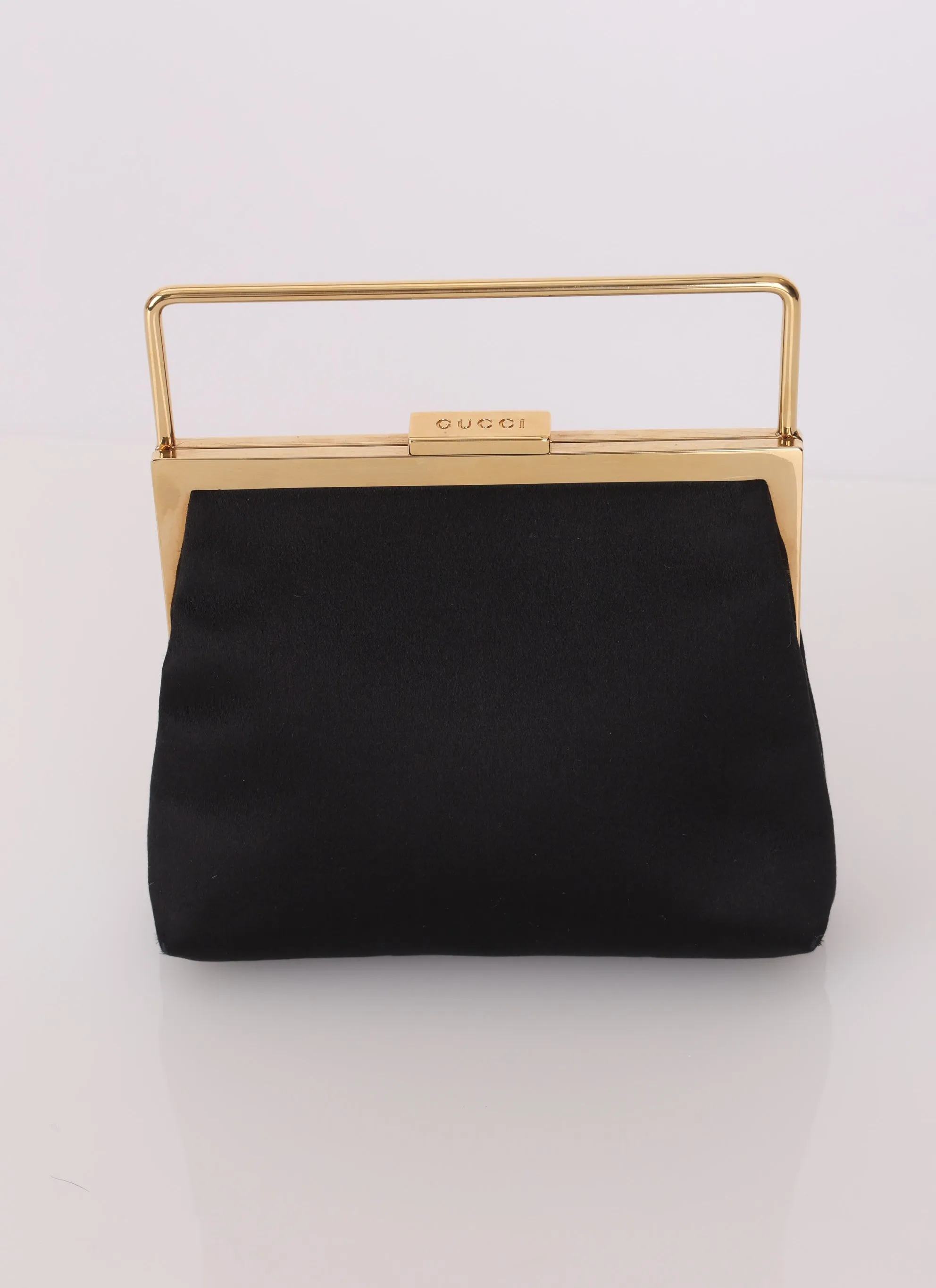 Gucci Satin Mini Frame Bag