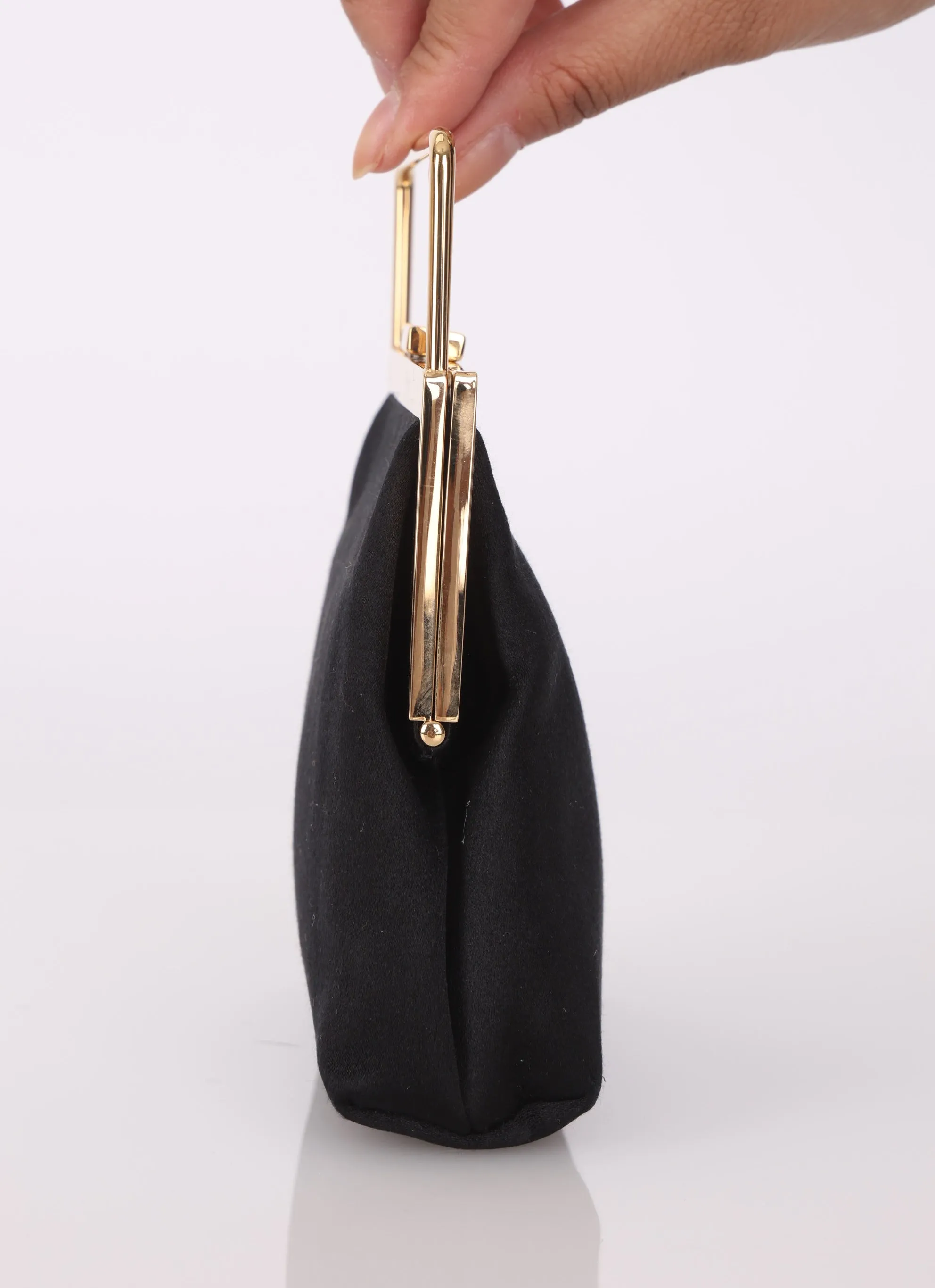 Gucci Satin Mini Frame Bag