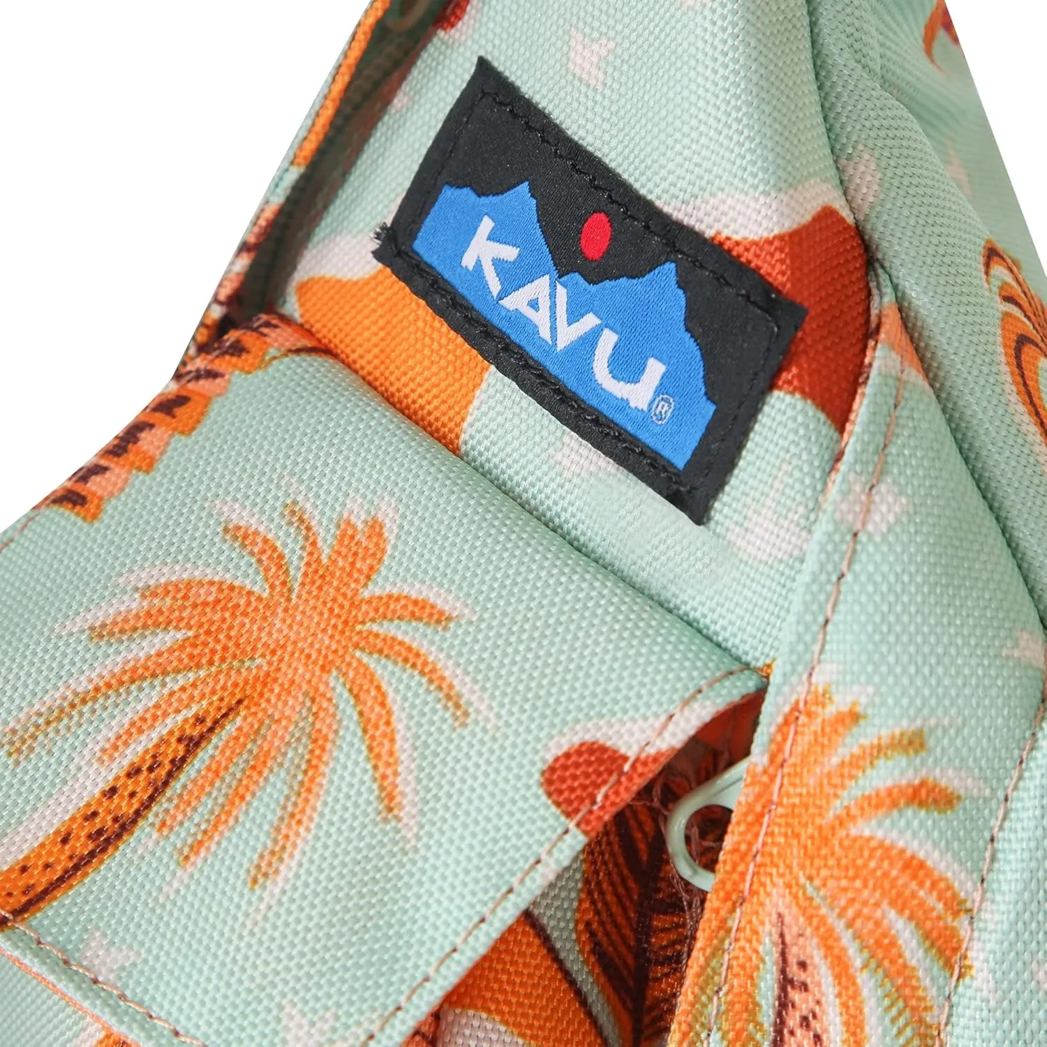 KAVU Mini Rope Sling Pack with Adjustable Rope Shoulder Strap