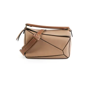 Loewe Medium Puzzle Bag Sand