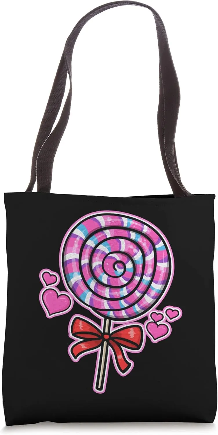 Lollipop Candy Tote Bag