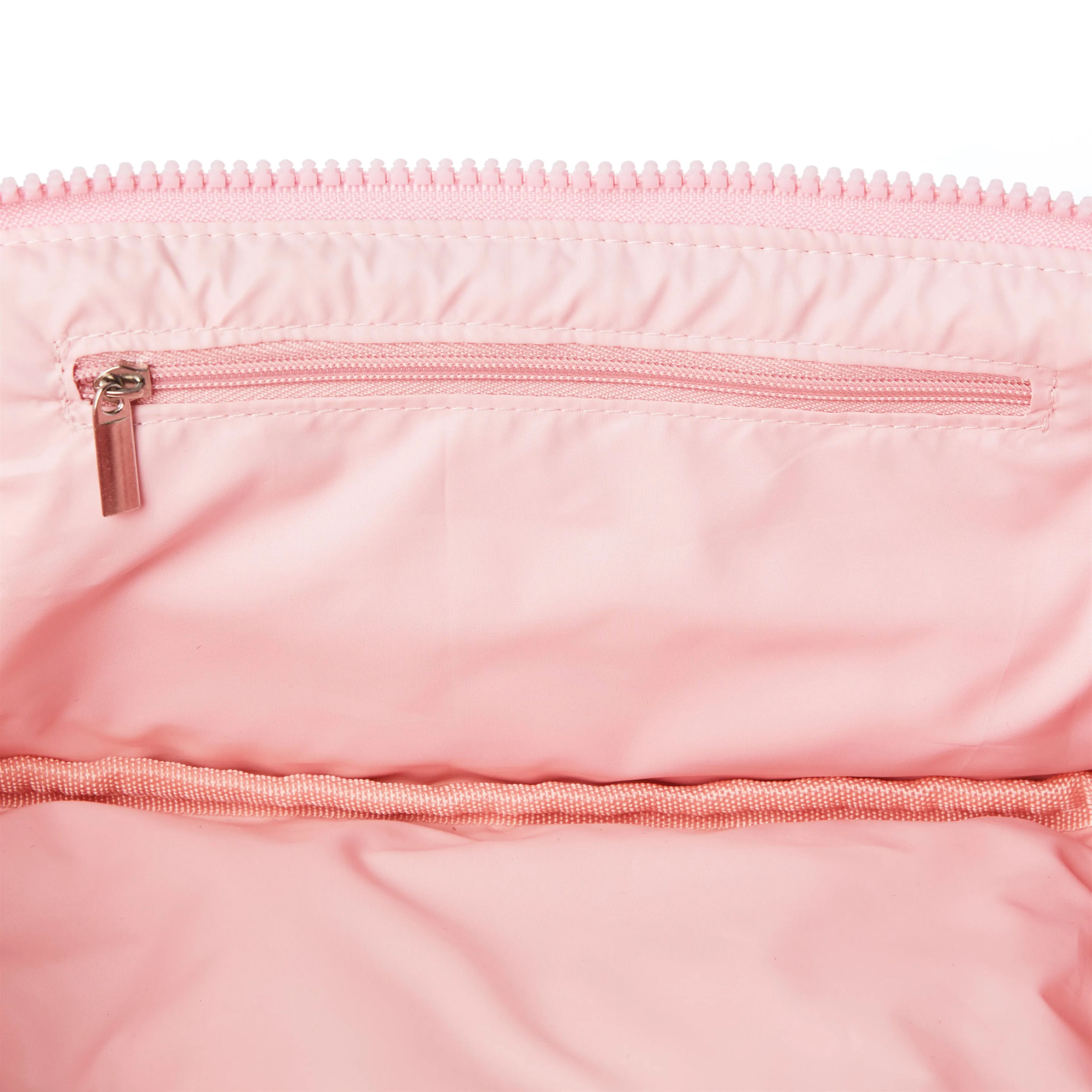 Marshmallow Flat Lay Makeup Box Bag - Sweet Pink Hearts