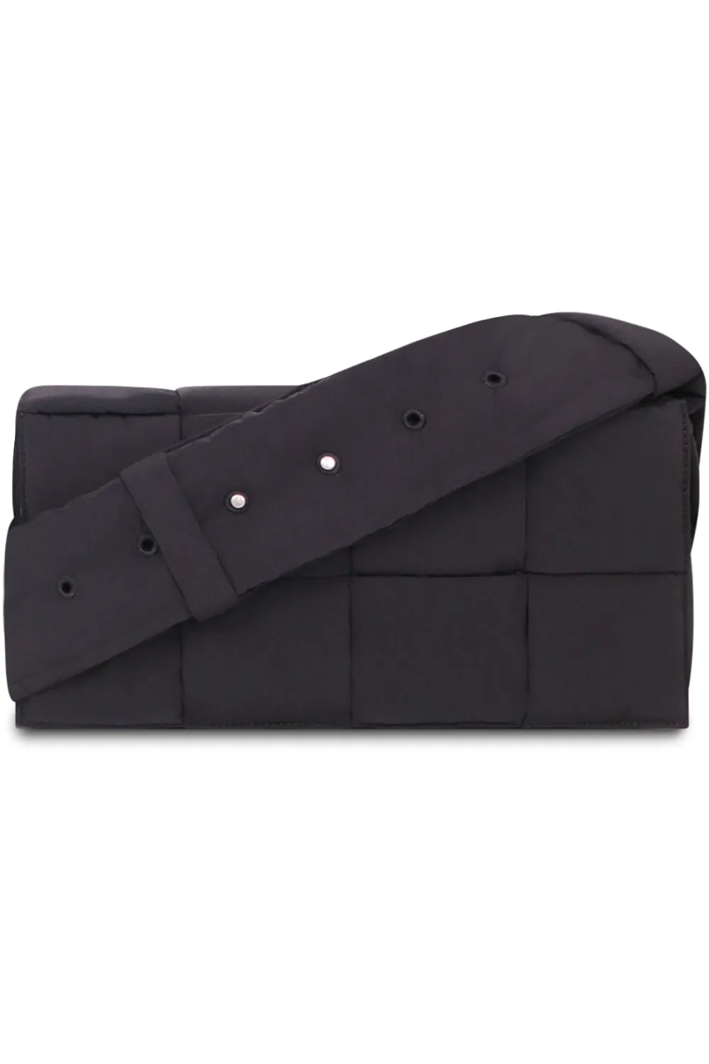 MEDIUM CASSETTE PADDED MESSENGER | BLACK/PARAKEET/SILVER