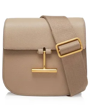 Mini Tara Crossbody Bag in Silk Taupe