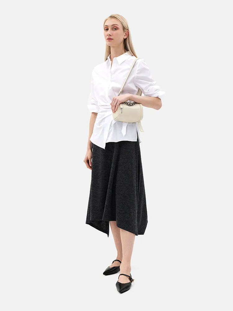 Mireille Leather Box Bag