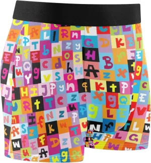 Poeticcity Men's 3D Cut Crotch Underwear, Boxer Briefs Double-layer Underpants(S-XXL)
