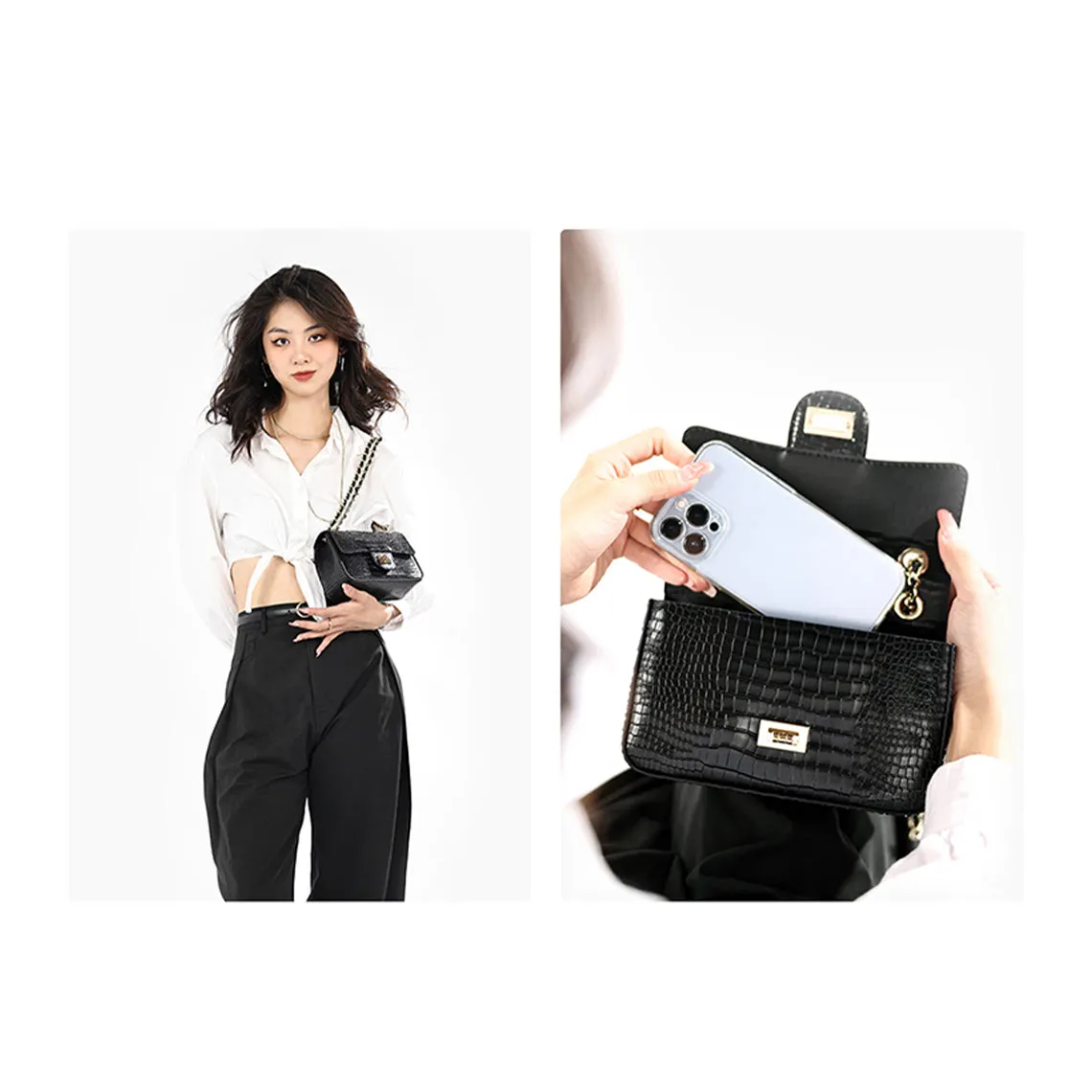POPSEWING® Leather Small Chain Bag DIY Kit