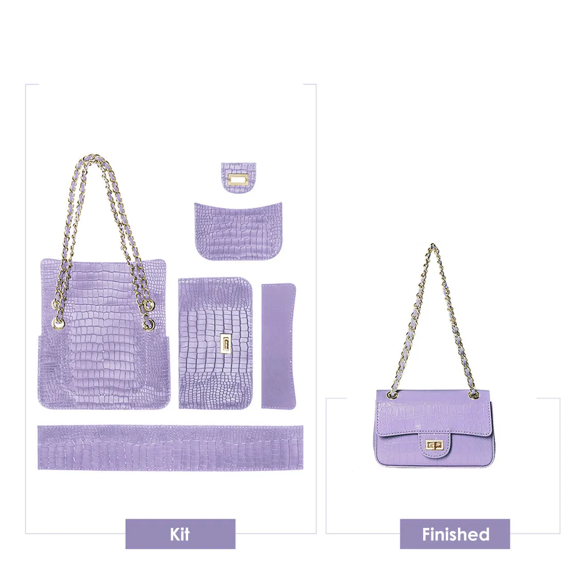 POPSEWING® Leather Small Chain Bag DIY Kit