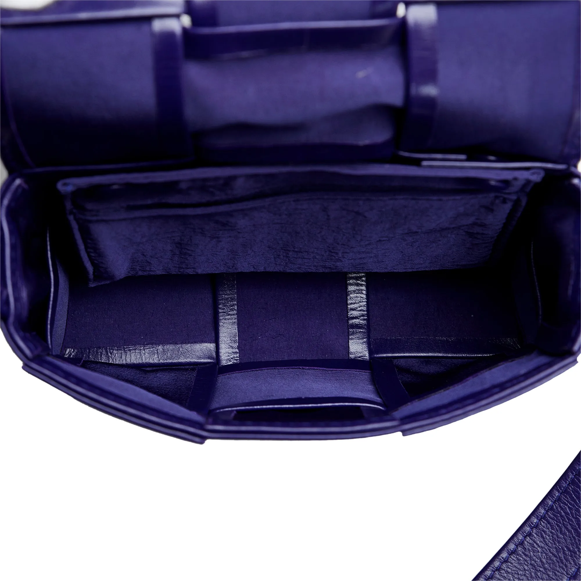 Purple Bottega Veneta Candy Nappa Intrecciato Cassette Crossbody