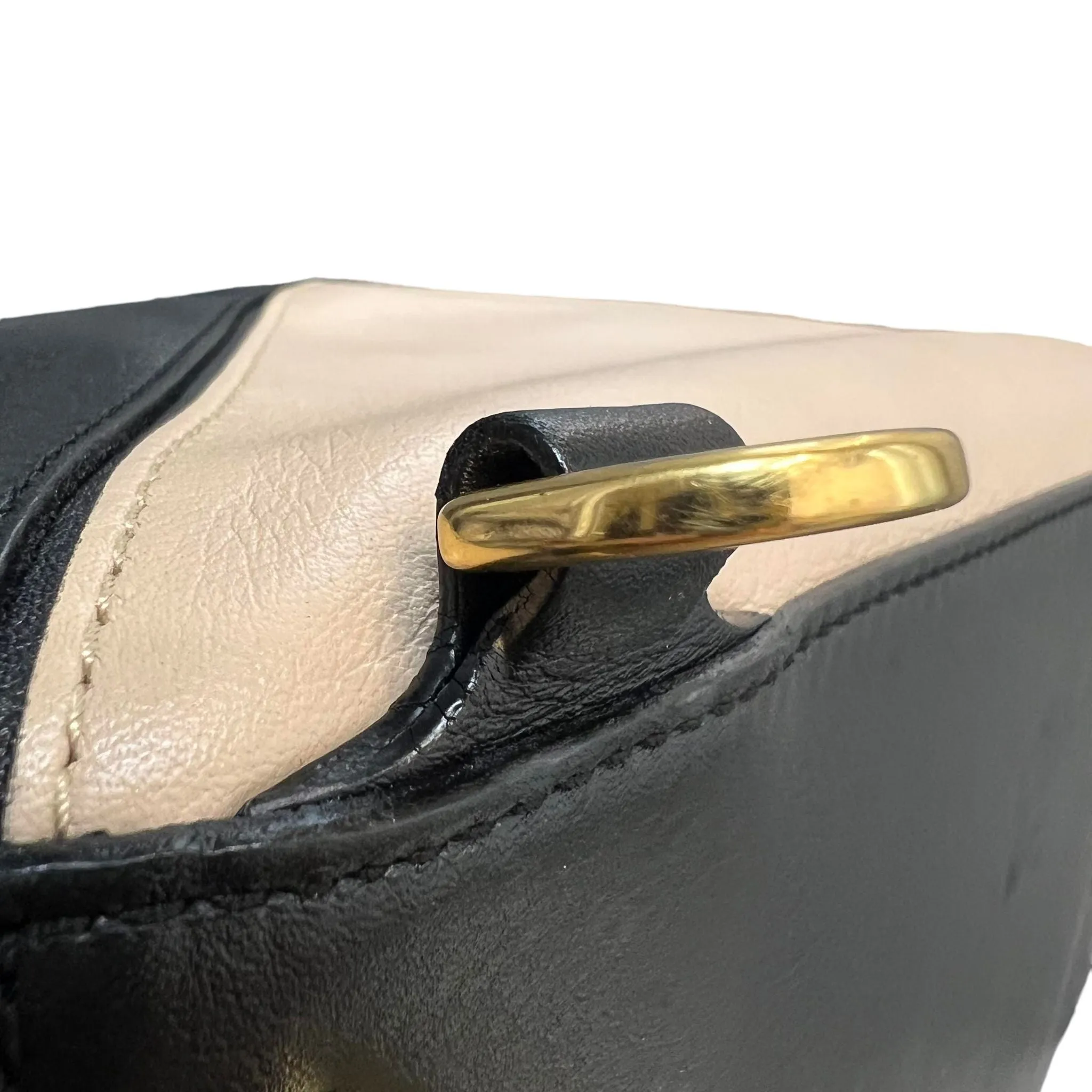 Puzzle Bag Medium Calfskin Sand GHW
