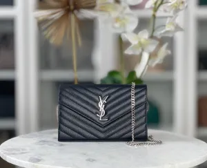 Saint Laurent Envelope Wallet on Chain