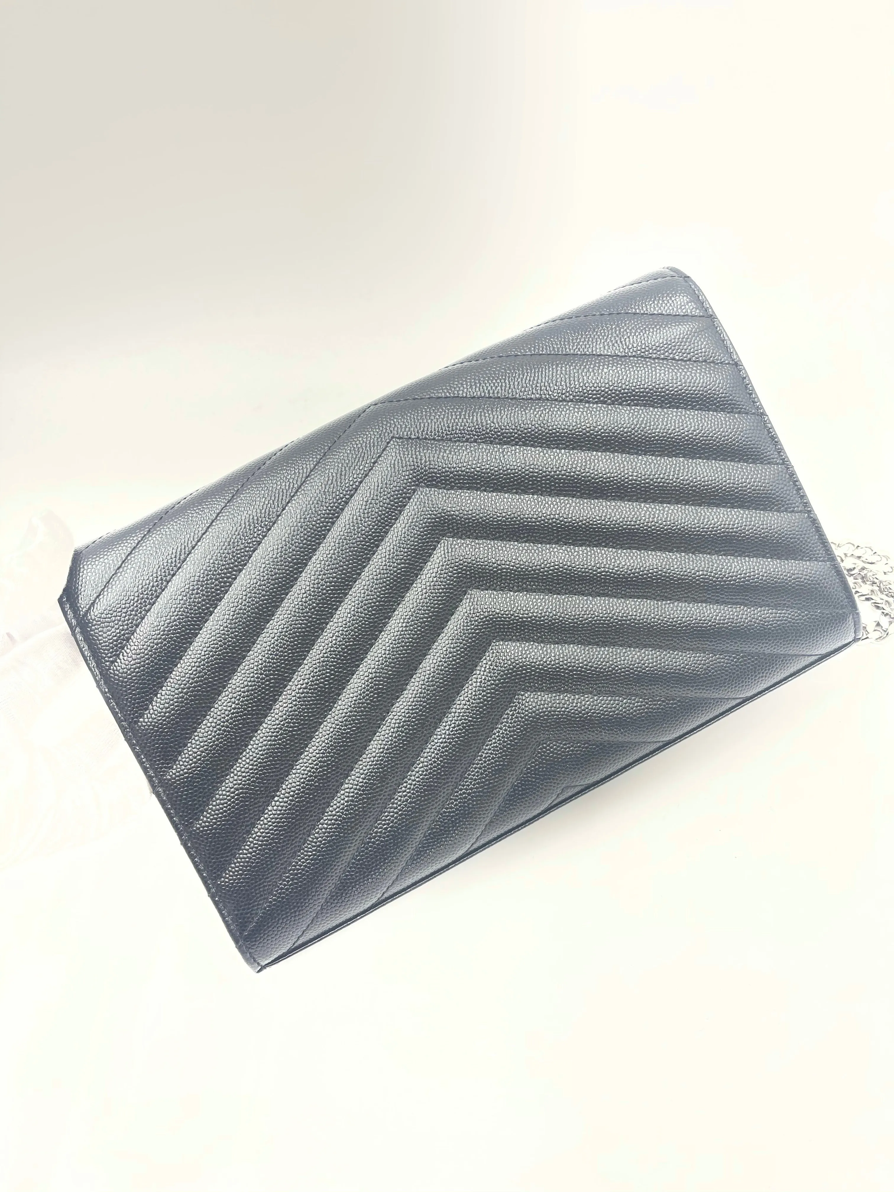 Saint Laurent Envelope Wallet on Chain