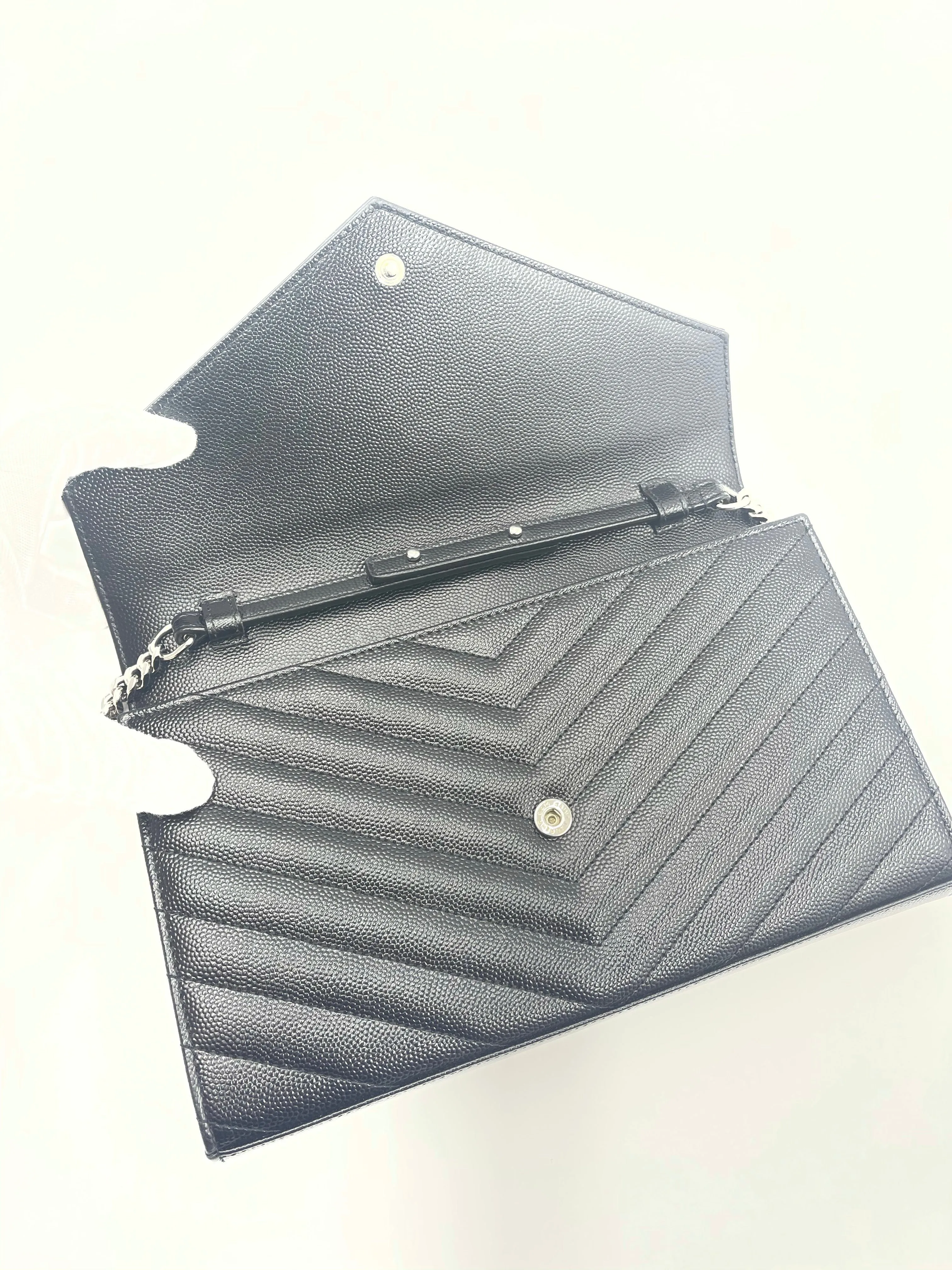Saint Laurent Envelope Wallet on Chain