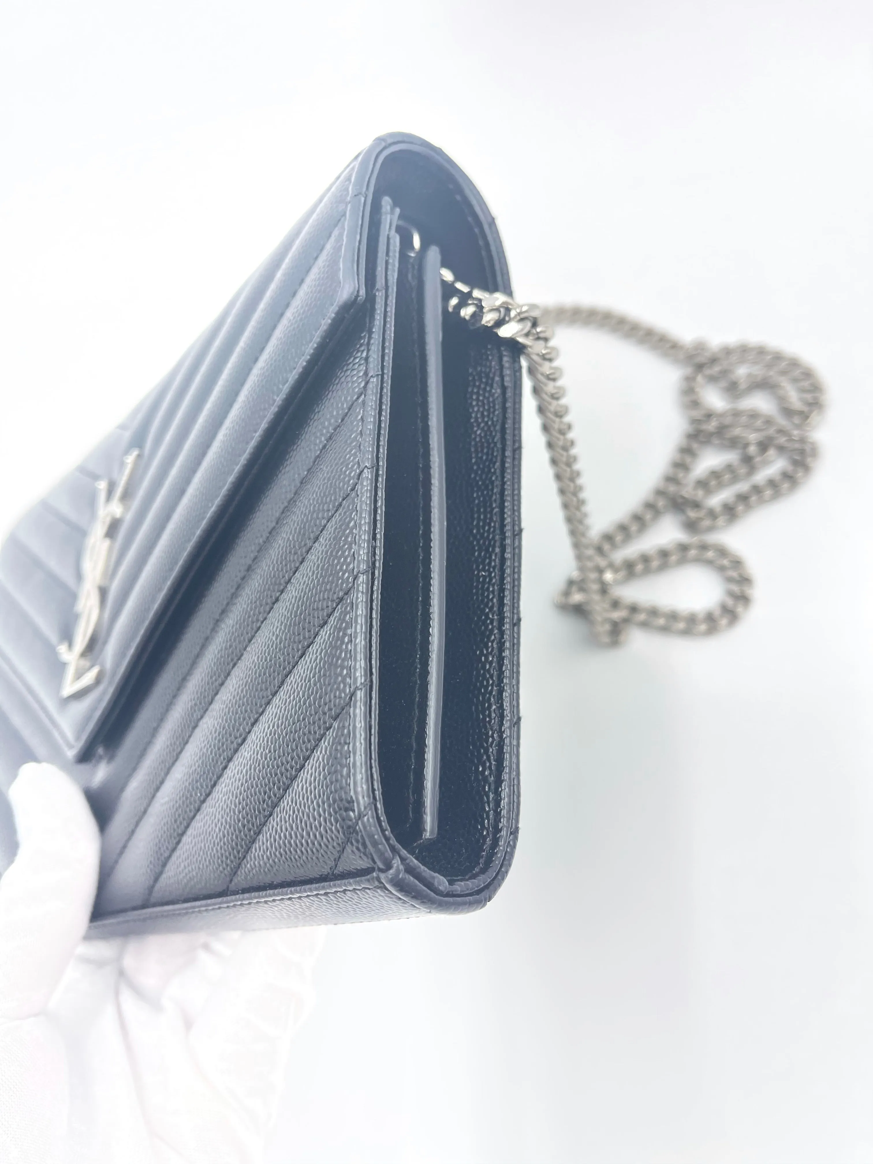 Saint Laurent Envelope Wallet on Chain