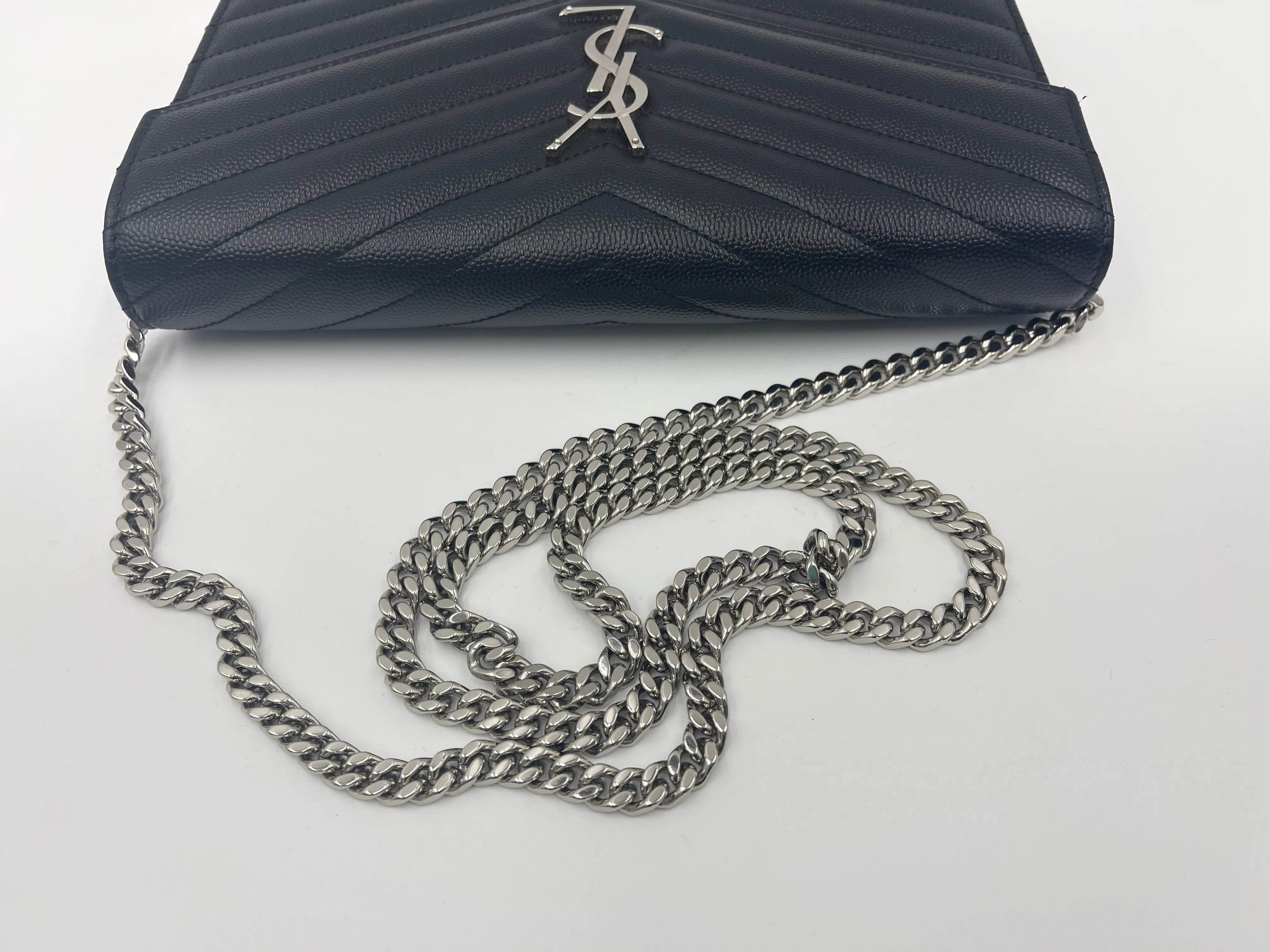 Saint Laurent Envelope Wallet on Chain