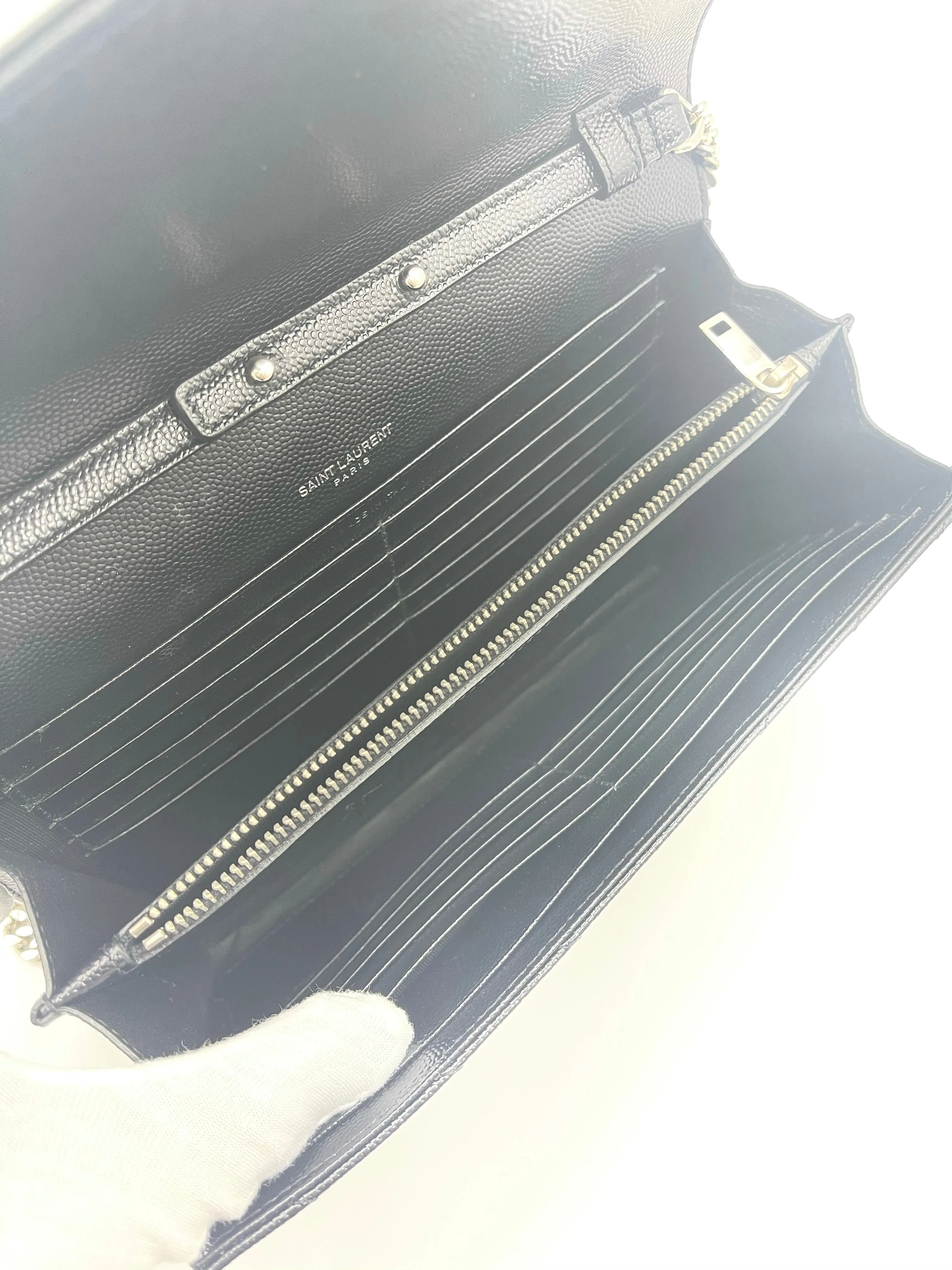 Saint Laurent Envelope Wallet on Chain