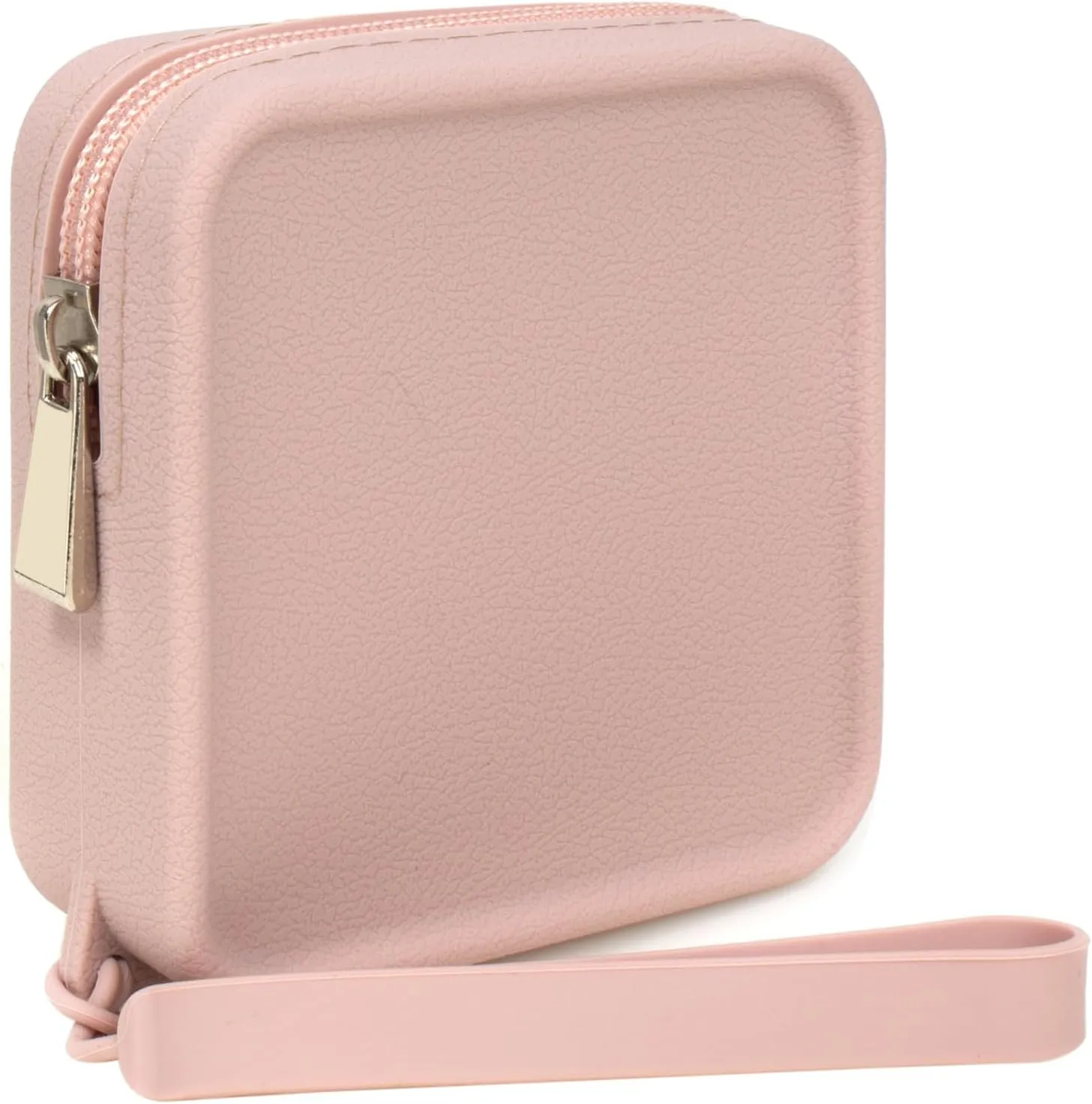 Silicone Mini Makeup Bag Pouch for Purse, Small Cosmetic Travel Bag Zipper Pouch Waterproof Cute Coin Purse Portable Makeup Storage Bag Travel Toiletry Organizers Bag for Women Girls