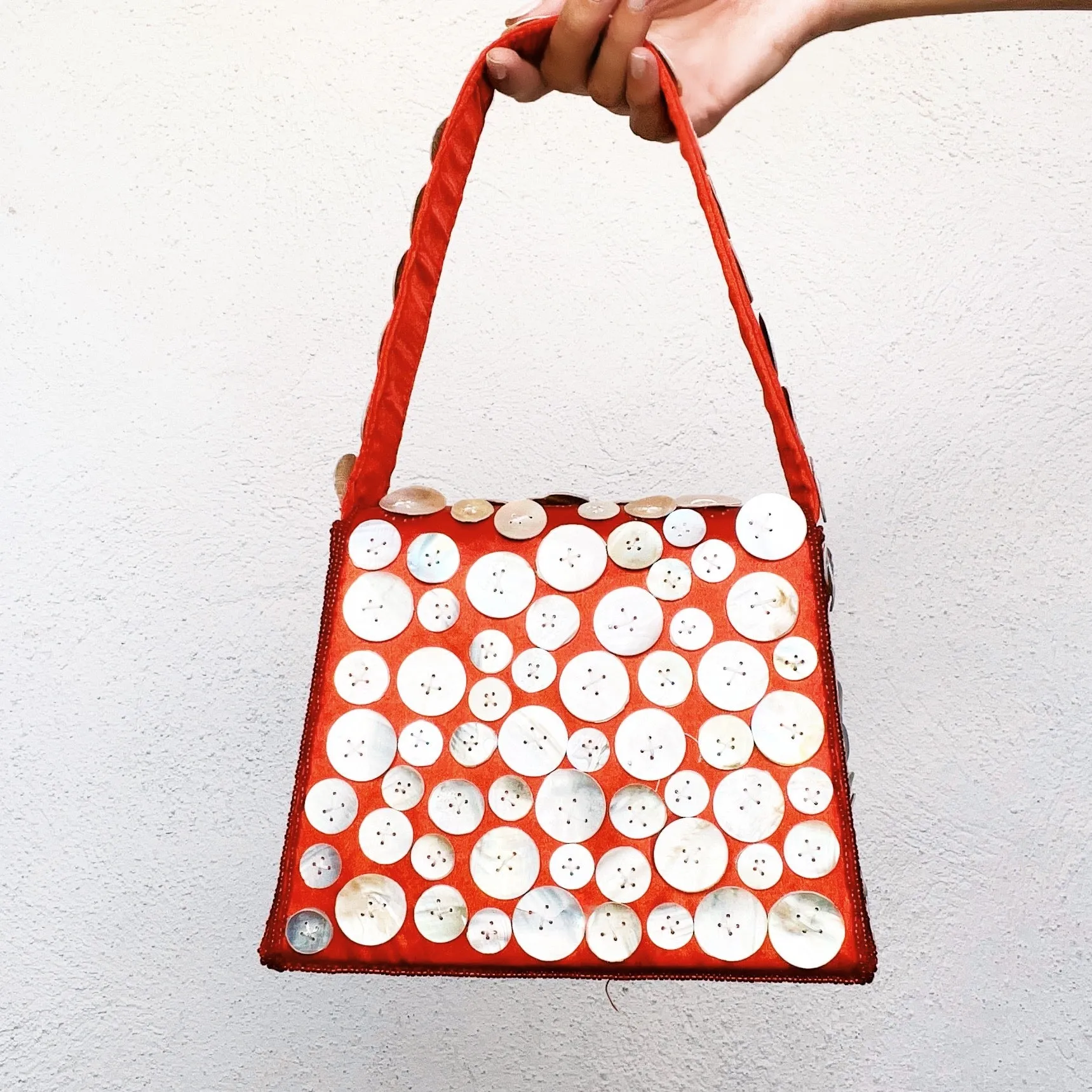 Vintage Button Purse