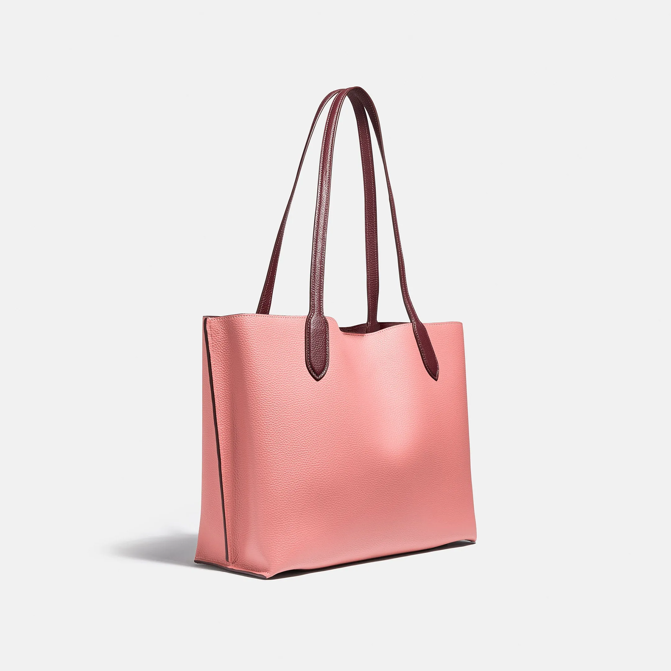 Willow Tote In Colorblock With Signature Canvas Interior