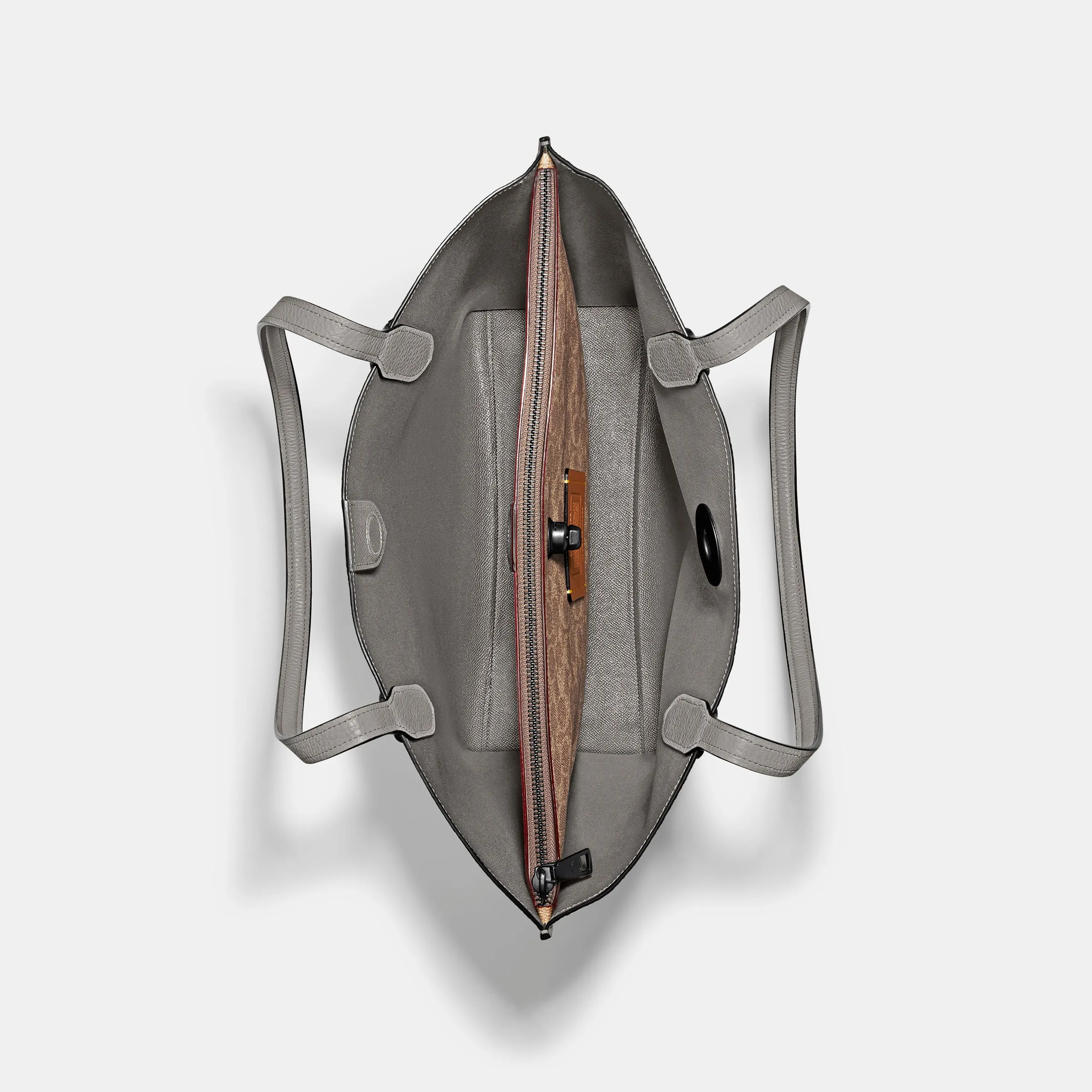 Willow Tote In Colorblock With Signature Canvas Interior