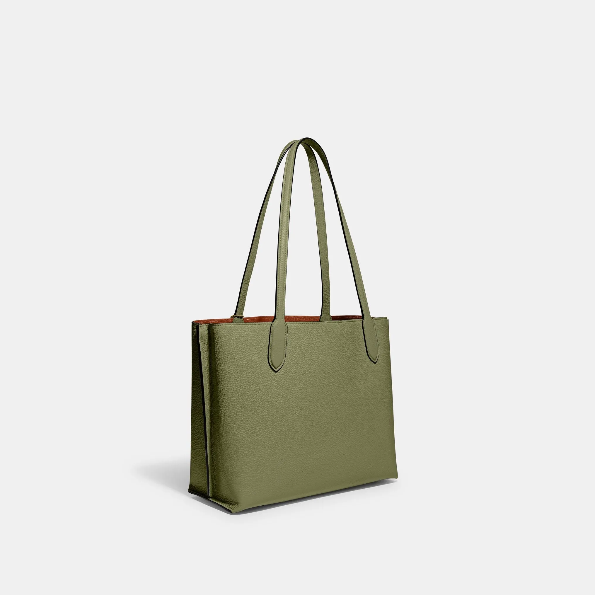 Willow Tote In Colorblock With Signature Canvas Interior