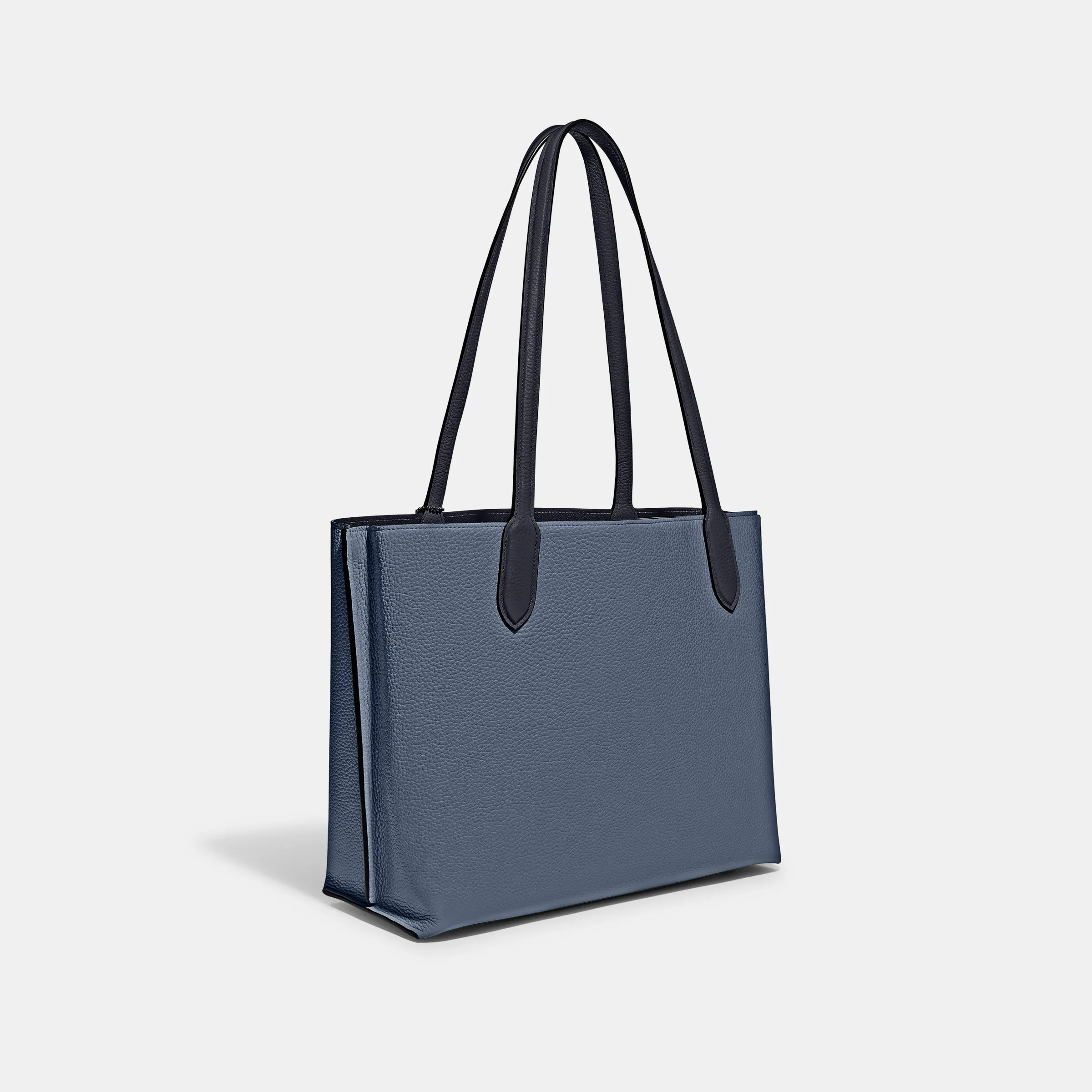 Willow Tote In Colorblock With Signature Canvas Interior