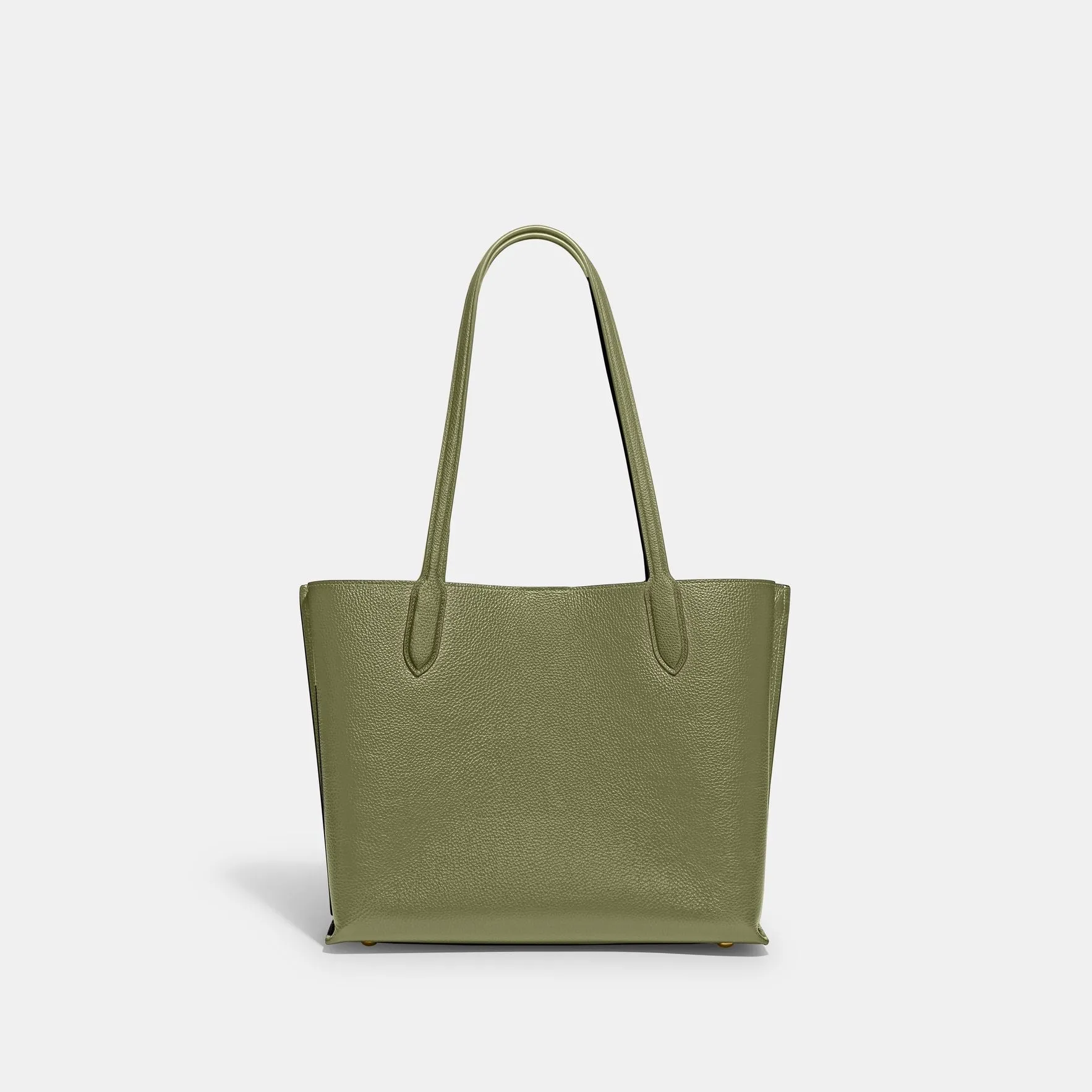 Willow Tote In Colorblock With Signature Canvas Interior