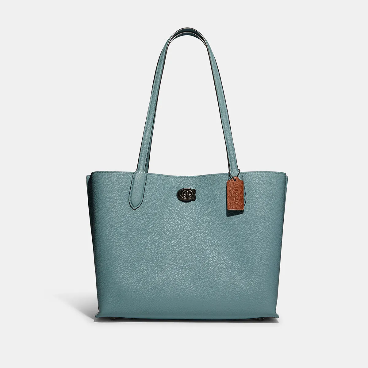 Willow Tote In Colorblock With Signature Canvas Interior