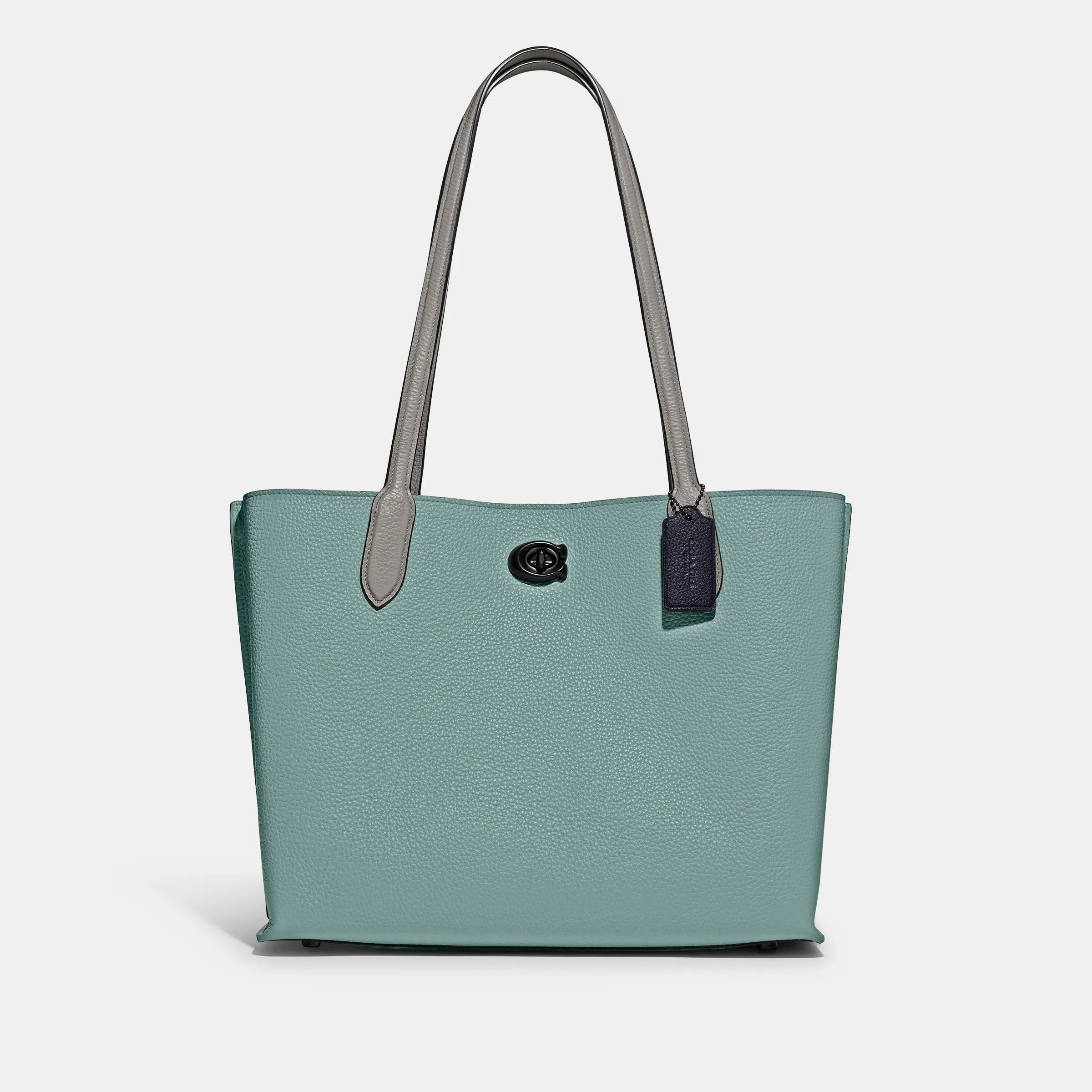 Willow Tote In Colorblock With Signature Canvas Interior
