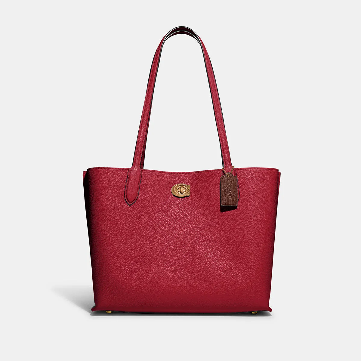Willow Tote In Colorblock With Signature Canvas Interior