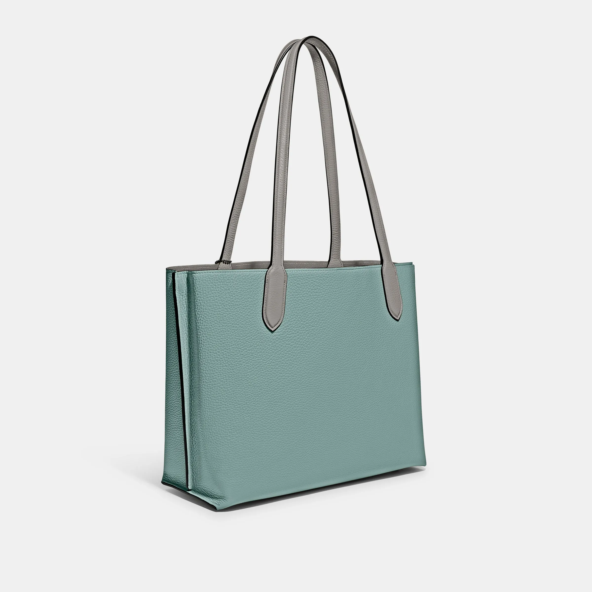 Willow Tote In Colorblock With Signature Canvas Interior