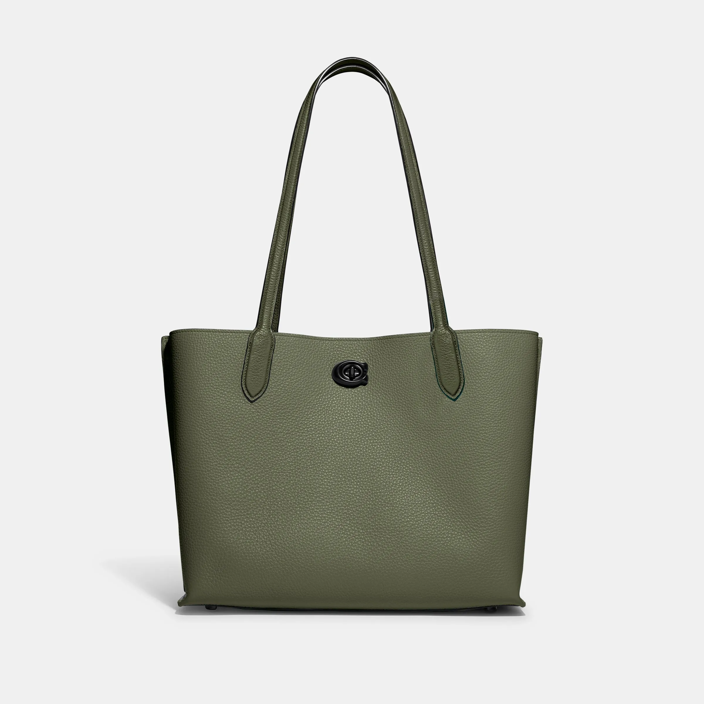Willow Tote In Colorblock With Signature Canvas Interior